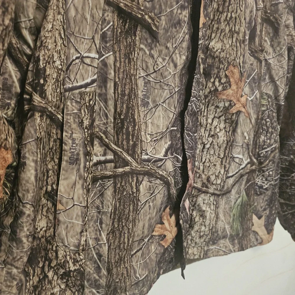 Huntsworth Oak Tree NTA Camouflage‎ Brown Zip Up Puffer Coat
